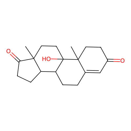 9alpha-Hydroxyandrostenedione structure