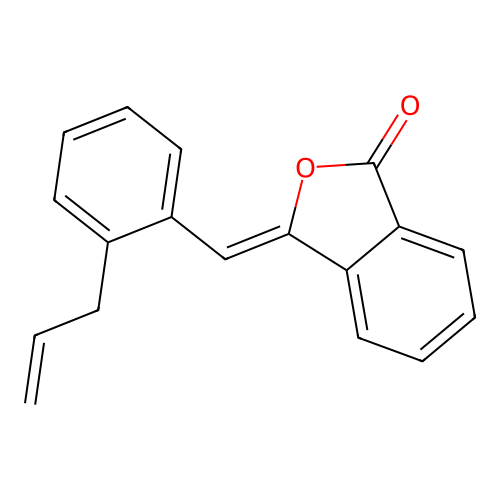 3-[(2-Prop-2-enylphenyl)methylidene]-2-benzofuran-1-one structure