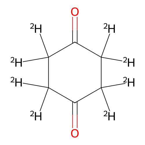 1,4-Cyclohexanedione-d8 structure