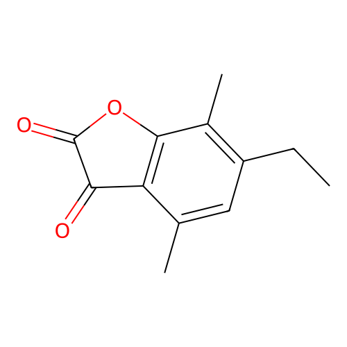6-Ethyl-4,7-dimethyl-2,3-benzofurandione structure