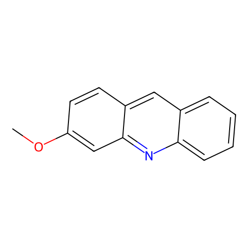 3-Methoxyacridine structure