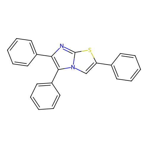 2,5,6-Triphenylimidazo[2,1-b][1,3]thiazole structure
