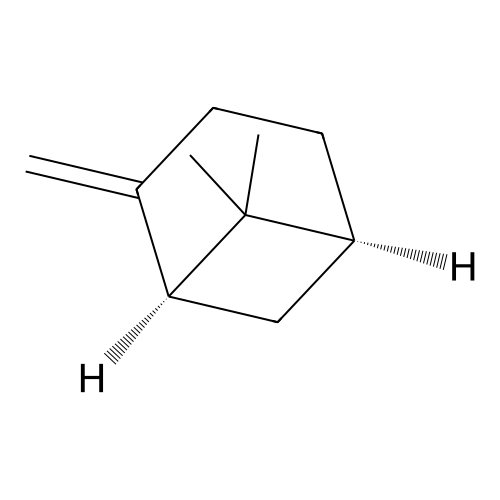(-)-beta-Pinene structure