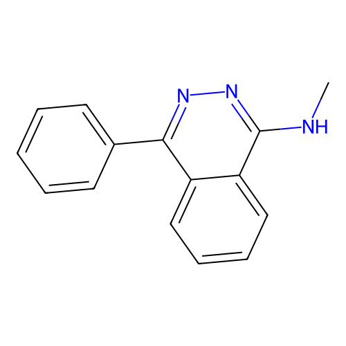 N-methyl-4-phenylphthalazin-1-amine structure