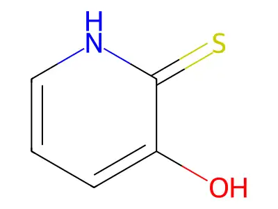 2-Mercapto-3-pyridinol structure