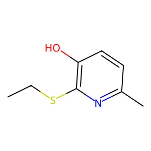 3-Pyridinol, 2-(ethylthio)-6-methyl- structure