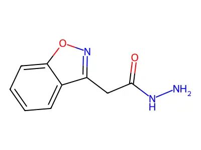 2-(1,2-Benzoxazol-3-yl)acetohydrazide structure