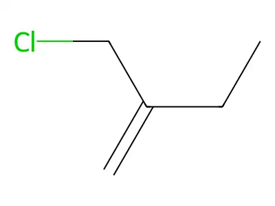 2-(Chloromethyl)-1-butene structure
