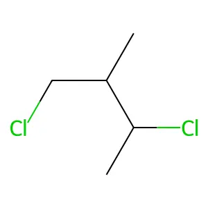 1,3-Dichloro-2-methylbutane structure
