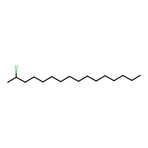 Hexadecane, 2-chloro- structure