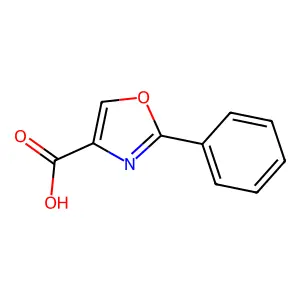 2-Phenyl-oxazole-4-carboxylic acid structure