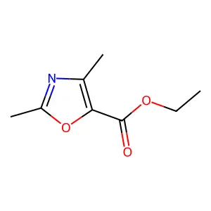 Ethyl 2,4-dimethyl-1,3-oxazole-5-carboxylate structure