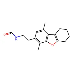 2H-1,3-Benzoxazine-3(4H)-acetamide, 6,8-dinitro-2-oxo- structure
