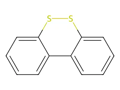 Dibenzo[c,e][1,2]dithiine structure