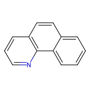Benzo(h)quinoline structure