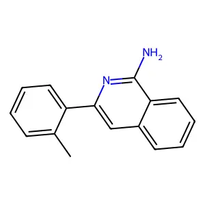 3-(2-Methylphenyl)isoquinolin-1-amine structure