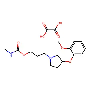 2-(Diphenylmethyl)-1-methylpiperidin-3-yl acetate--hydrogen chloride (1/1) structure