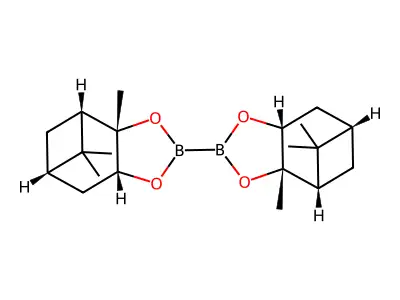 Bis[(+)-pinanediolato]diboron structure