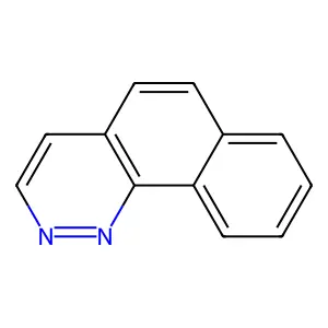 Benzo[h]cinnoline structure