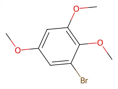 1-Bromo-2,3,5-trimethoxybenzene structure