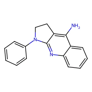 1-phenyl-2,3-dihydropyrrolo[2,3-b]quinolin-4-amine structure