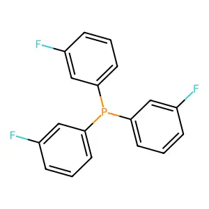 Tris(3-fluorophenyl)phosphine structure