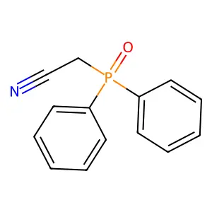 (Diphenyl-phosphinoyl)-acetonitrile structure