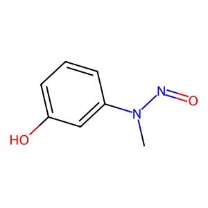 Phenol, m-(methylnitrosamino)- structure
