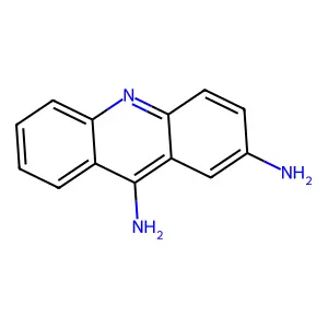 Acridine, 2,9-diamino- structure