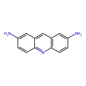 Acridine, 2,7-diamino- structure