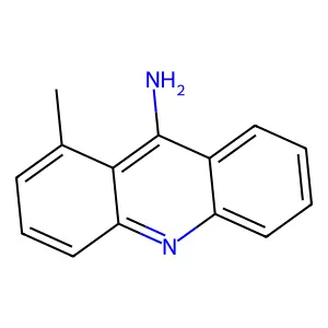 Acridine, 9-amino-1-methyl- structure