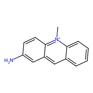 2-Amino-10-methylacridinium structure