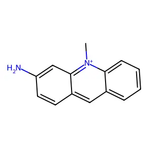 3-Amino-10-methylacridinium structure