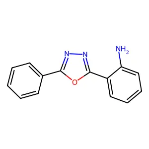 2-(5-Phenyl-1,3,4-oxadiazol-2-yl)aniline structure