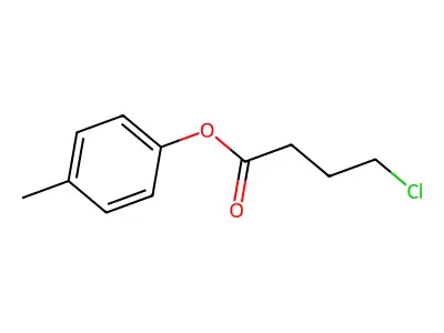 4-Methylphenyl 4-chlorobutanoate structure
