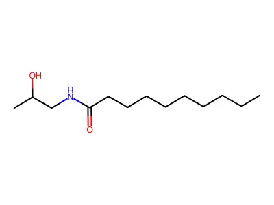 Capric monoisopropanolamide structure
