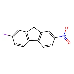 2-Iodo-7-nitro-9H-fluorene structure