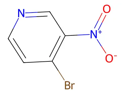 4-Bromo-3-nitropyridine structure