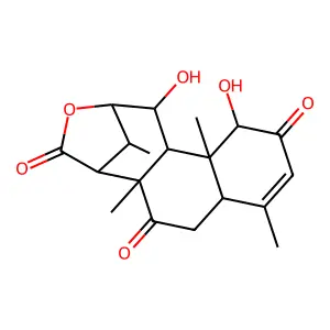 Eurycomalactone structure