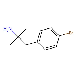 1-(4-溴苯基)-2-甲基丙-2-胺 structure