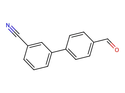 4'-Formyl-biphenyl-3-carbonitrile structure