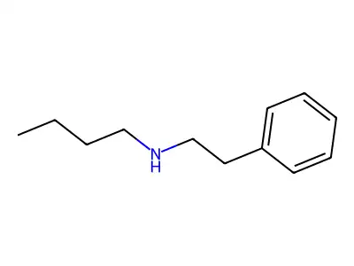 Butyl(2-phenylethyl)amine structure