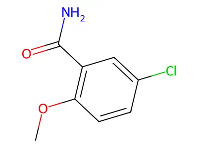 5-Chloro-2-methoxybenzamide structure