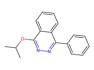 1-Phenyl-4-propan-2-yloxyphthalazine structure