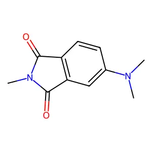 1H-Isoindole-1,3(2H)-dione, 5-(dimethylamino)-2-methyl- structure