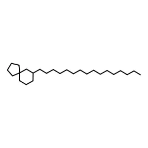 Spiro[4.5]decane, 7-hexadecyl- structure