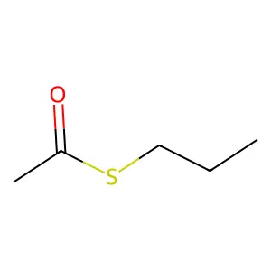 S-propyl thioacetate structure
