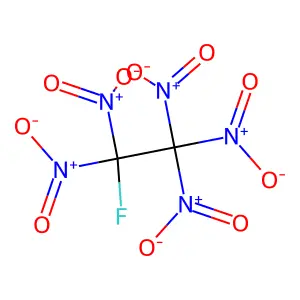 Fluoropentanitroethane structure
