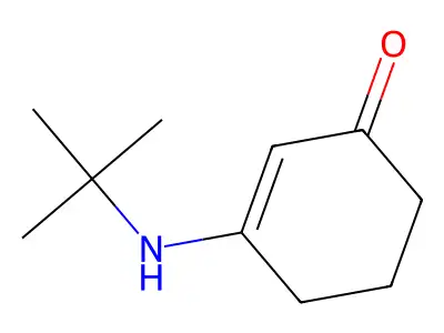 3-(Tert-butylamino)cyclohex-2-en-1-one structure