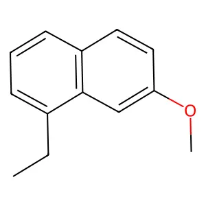1-Ethyl-7-methoxynaphthalene structure